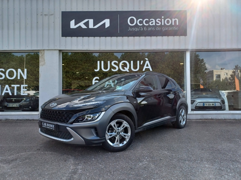 Occasion HYUNDAI Kona 1.0 T-GDi 120ch Hybrid 48V Creative CLIM RADAR GARANTIE 12 MOIS 2021 Dark Knight Métal 18990 € à Metz