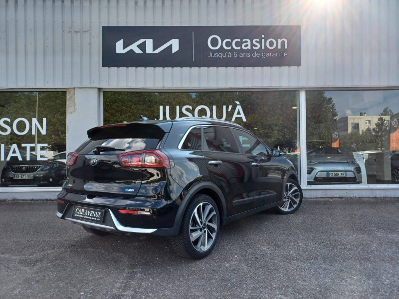 Used KIA Niro 1.6 GDi 105ch ISG + électrique 43.5ch Design DCT6 Euro6d-T CLIM GPS GARANTIE 07-2026 2019 Noir Ebene métallisé € 19490 in Metz