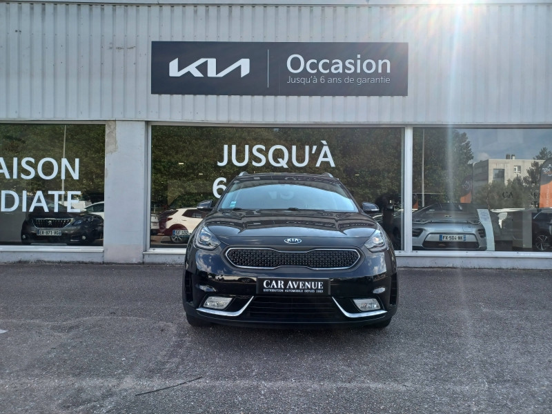 Used KIA Niro 1.6 GDi 105ch ISG + électrique 43.5ch Design DCT6 Euro6d-T CLIM GPS GARANTIE 07-2026 2019 Noir Ebene métallisé € 19490 in Metz