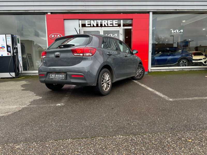 Occasion KIA Rio 1.2 DPi 84ch Active CLIM CAMERA GARANTIE 05-2028 2021 Gris Magnétique métallisé 13490 € à Metz