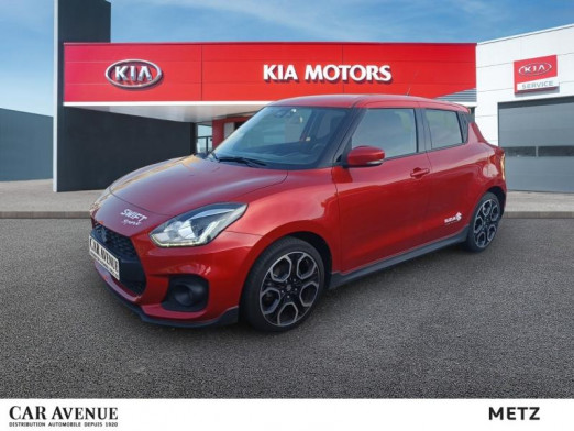Occasion SUZUKI Swift 1.4 Boosterjet Hybrid 129ch Sport garantie 12 mois 2022 Burning Red Pearl métallisé 18 990 € à Metz