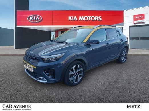Occasion KIA Stonic 1.0 T-GDi 120ch MHEV GT Line Premium DCT7 garantie 12 mois 2022 Gris Magnétique métallisé / Toit Jaune 19 490 € à Metz