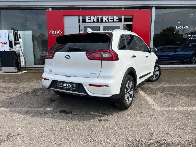 Occasion KIA Niro 1.6 GDi 105ch ISG + électrique 43.5ch Active Business DCT6 garantie 12 mois 2017 Blanc Sensation 15990 € à Metz