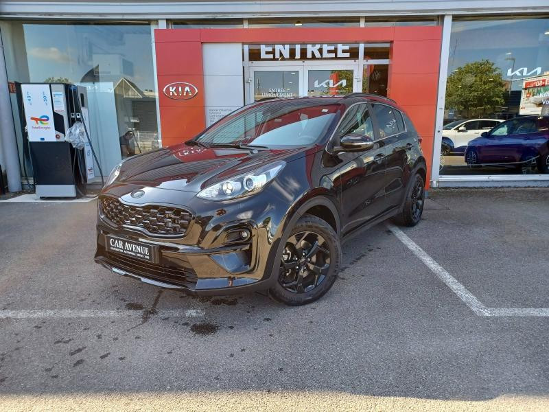 Occasion KIA Sportage 1.6 CRDi 136ch MHEV Black Edition 4x2 DCT7 garantie 12 mois 2021 Pearl black 19990 € à Metz