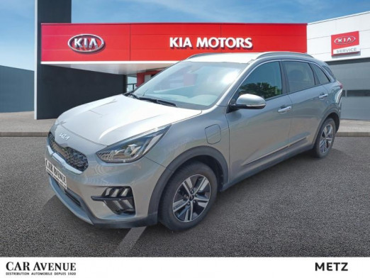 Occasion KIA Niro 1.6 GDi 105ch ISG + Plug-In 60.5ch Premium DCT6 5cv GARANTIE 10-2028 2021 Gris comete 22 990 € à Metz