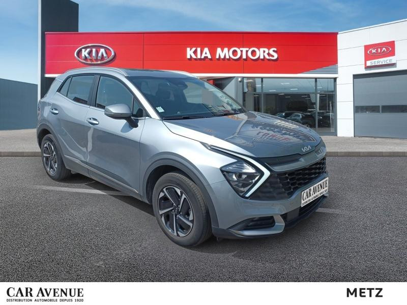 Occasion KIA Sportage 1.6 T-GDi 230ch HEV  Active BVA6 4x2 garantie 12 mois 2022 Gris Sirius métallisé 26990 € à Metz