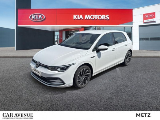 Occasion VOLKSWAGEN Golf 1.5 TSI ACT OPF 130ch  Life 1st garantie 12 mois 2020 Blanc Pur 16 890 € à Metz