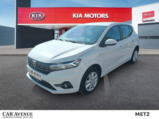 Used DACIA Sandero 1.0 TCe 90ch Confort -22B garantie 12 mois 2022 Blanc € 13,490 in Metz