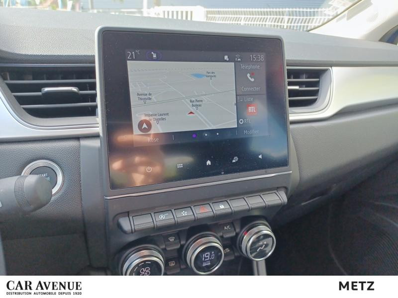 Occasion RENAULT Captur 1.0 TCe 100ch Intens GPL -21 garantie 12 mois 2022 Bleu Iron/Gris Highland 15990 € à Metz