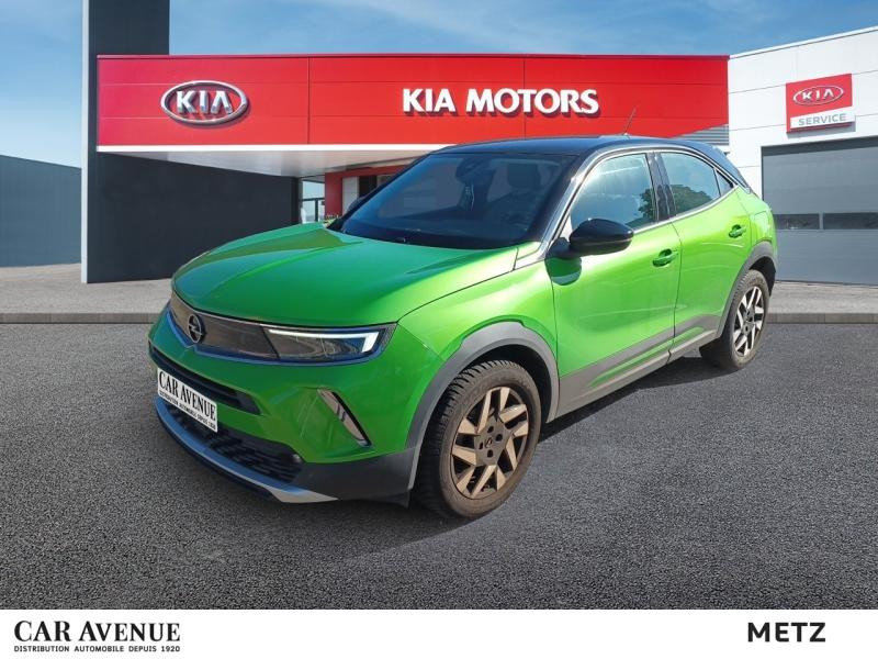 Occasion OPEL Mokka 1.2 Turbo 100ch Elegance garantie 12 mois 2022 Vert Ikone/Toit Noir métal 14990 € à Metz