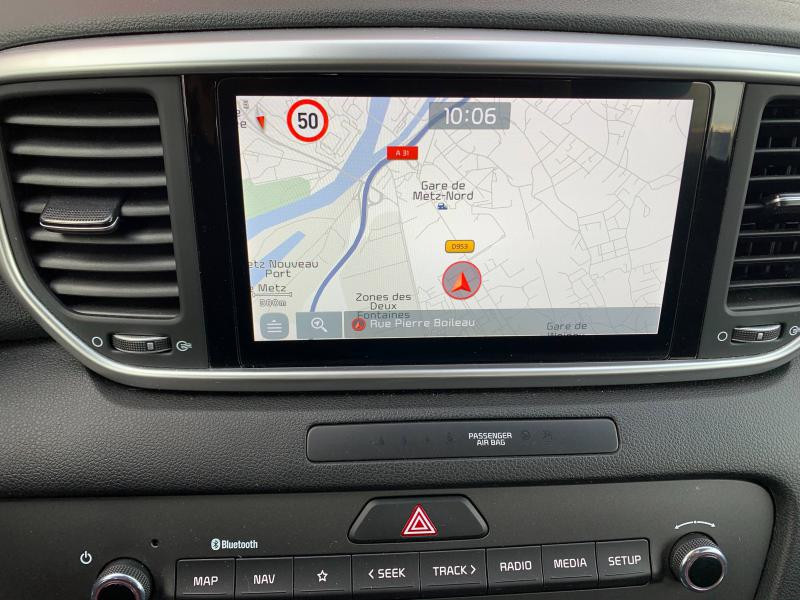 Occasion KIA Sportage 1.6 CRDi 115 Active 4x2 Camera de Recul Gps Clim Auto Garantie 2028 2021 Rouge Rubis 17990 € à Metz