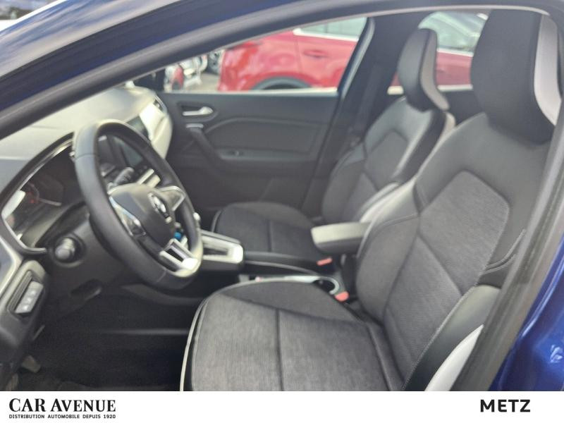 Occasion RENAULT Captur 1.6 E-Tech hybride 145ch Intens -21 Garantie 12 mois 2022 Bleu Iron/Noir Etoilé 17990 € à Metz