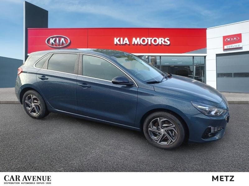 Occasion HYUNDAI i30 1.0 T-GDi 120ch Hybrid 48V Creative Garantie 12 mois 2024 Teal Blue Métal 18290 € à Metz