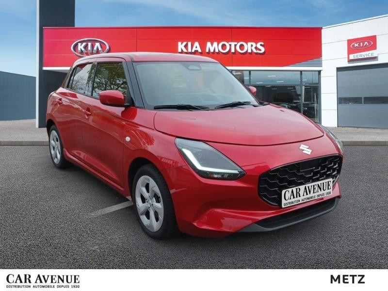 Occasion SUZUKI Swift 1.2 Hybrid 83ch Pack Auto GARANTIE 12 MOIS 2025 Burning Red Pearl Metal 16990 € à Metz