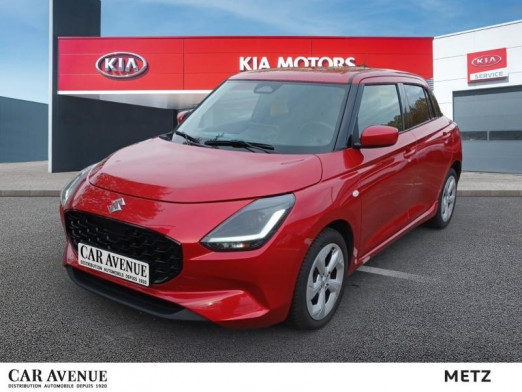 Occasion SUZUKI Swift 1.2 Hybrid 83ch Pack Auto GARANTIE 12 MOIS 2025 Burning Red Pearl Metal 16 990 € à Metz