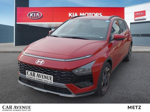 Occasion HYUNDAI Bayon 1.0 T-GDi 100ch Creative DCT-7 GARANTIE 12 MOIS 2025 Dragon Red Métal 18 490 € à Metz