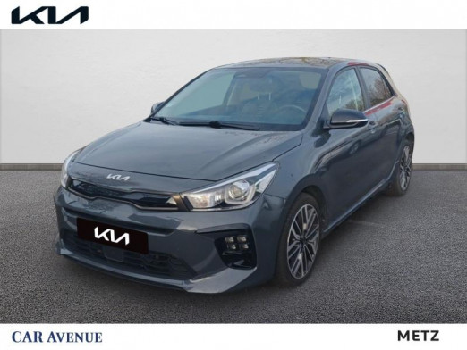 Occasion KIA Rio 1.0 T-GDI 100ch MHEV GT-Line iBVM6 garantie 12 mois 2021 Gris Magnétique métallisé 15 490 € à Metz