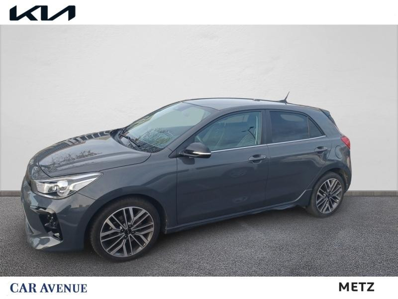 Occasion KIA Rio 1.0 T-GDI 100ch MHEV GT-Line iBVM6 garantie 12 mois 2021 Gris Magnétique métallisé 15490 € à Metz