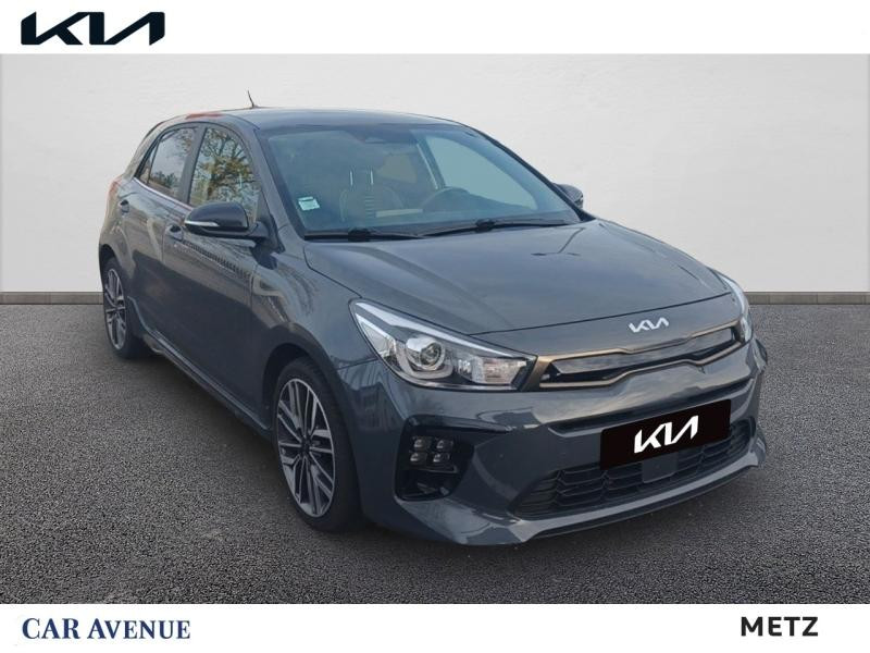 Occasion KIA Rio 1.0 T-GDI 100ch MHEV GT-Line iBVM6 garantie 12 mois 2021 Gris Magnétique métallisé 15490 € à Metz