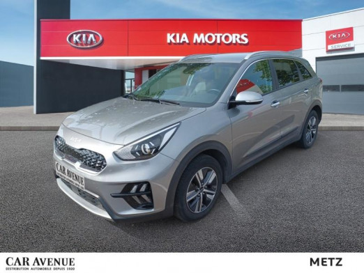 Occasion KIA Niro 1.6 GDi 105ch ISG + électrique 43.5ch Active DCT6 MY22 garantie 12 mois 2022 Gris Comete métallisé 19 590 € à Metz