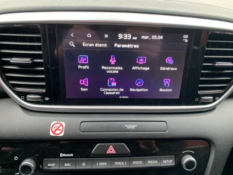 Occasion KIA Sportage 1.6 CRDi 136ch MHEV Black Edition 4x2 DCT7 garantie  12 mois 2021 Rouge Rubis 19490 € à Metz