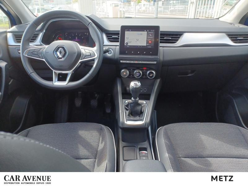 Occasion RENAULT Captur 1.0 TCe 100ch Intens GPL -21 garantie 12 mois 2022 Bleu Iron/Gris Highland 15990 € à Metz