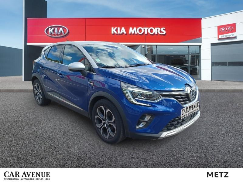 Occasion RENAULT Captur 1.0 TCe 100ch Intens GPL -21 garantie 12 mois 2022 Bleu Iron/Gris Highland 15990 € à Metz