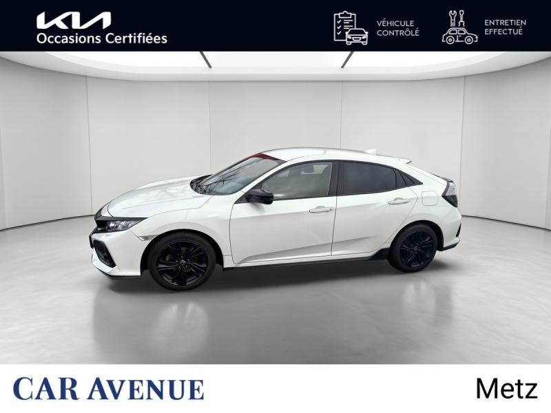Used HONDA Civic 1.0 i-VTEC 126ch Dynamic 5p GARANTIE 12 MOIS 2020 Blanc Orchidé Nacré € 16390 in Metz