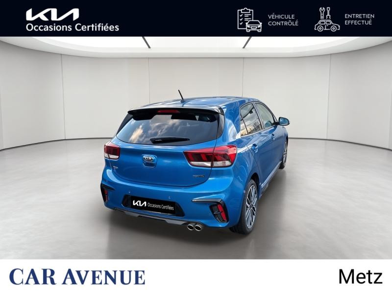 Used KIA Rio 1.0 T-GDI 120ch MHEV GT-Line iBVM6 GARANTIE 01-2028 2021 Bleu Azur métallisé € 14990 in Metz