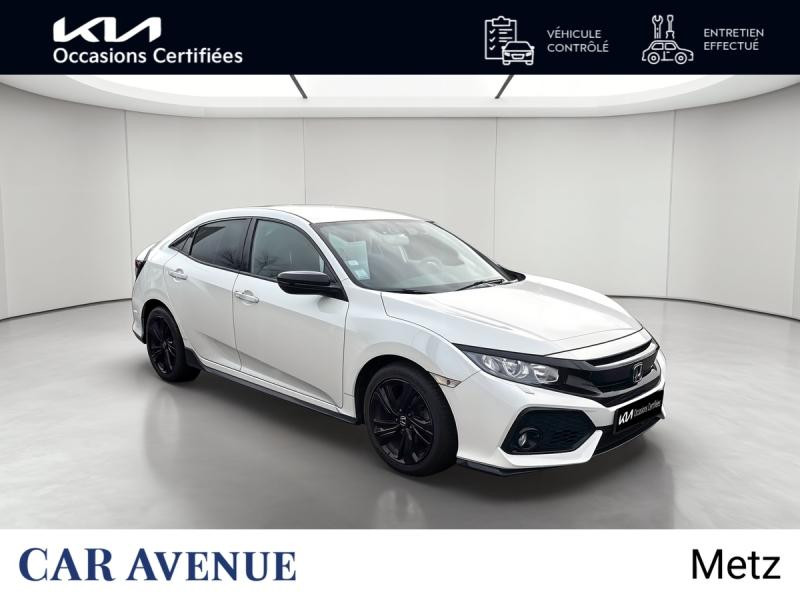 Used HONDA Civic 1.0 i-VTEC 126ch Dynamic 5p GARANTIE 12 MOIS 2020 Blanc Orchidé Nacré € 16390 in Metz
