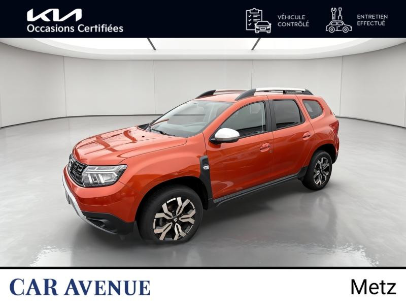 Used DACIA Duster 1.5 Blue dCi 115ch Prestige + 4x2 garantie 12 mois 2021 Orange Arizona métallisé € 16290 in Metz