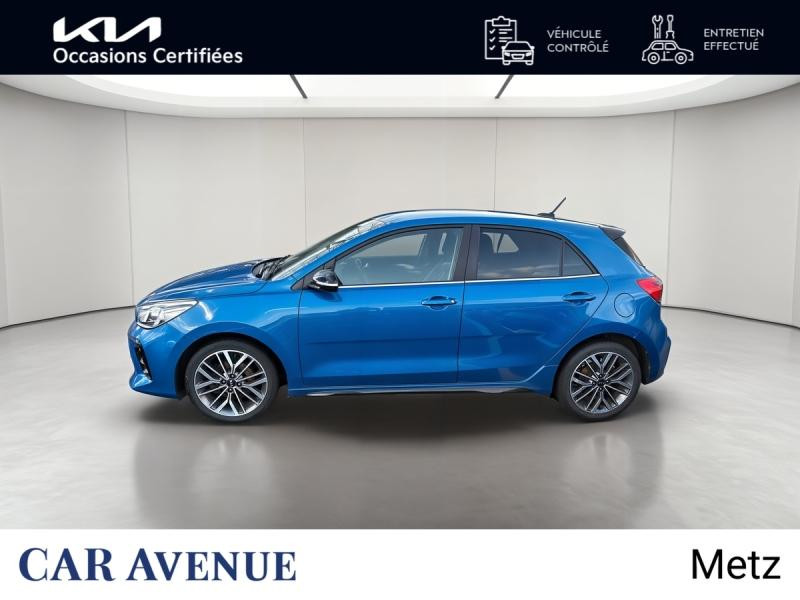 Used KIA Rio 1.0 T-GDI 120ch MHEV GT-Line iBVM6 GARANTIE 01-2028 2021 Bleu Azur métallisé € 14990 in Metz