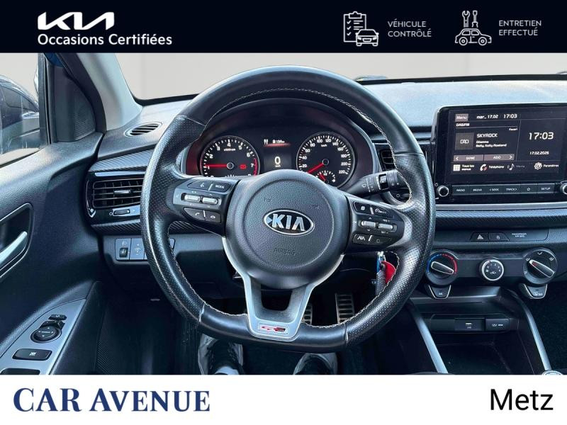 Used KIA Rio 1.0 T-GDI 120ch MHEV GT-Line iBVM6 GARANTIE 01-2028 2021 Bleu Azur métallisé € 14990 in Metz