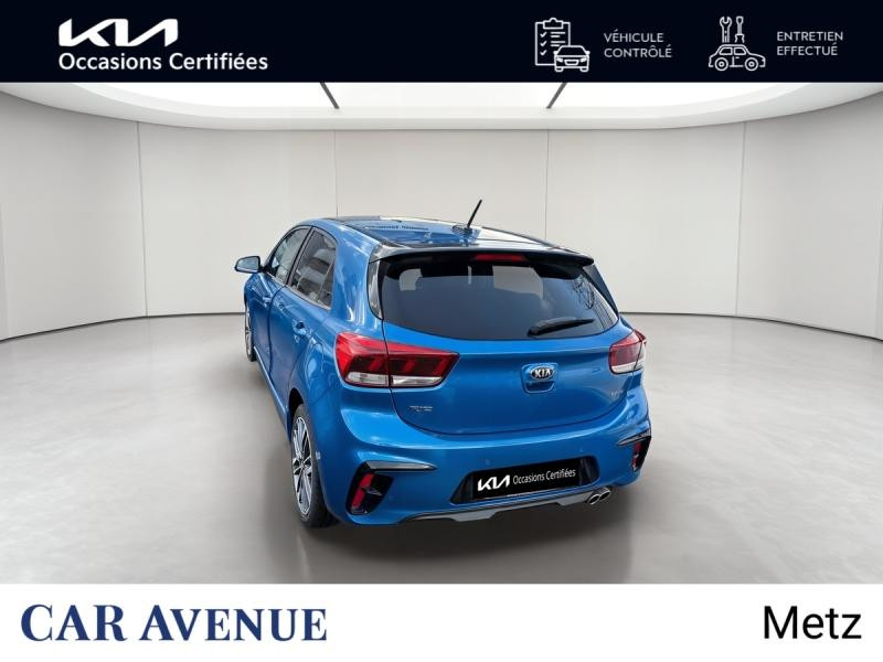 Used KIA Rio 1.0 T-GDI 120ch MHEV GT-Line iBVM6 GARANTIE 01-2028 2021 Bleu Azur métallisé € 14990 in Metz
