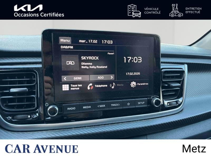 Used KIA Rio 1.0 T-GDI 120ch MHEV GT-Line iBVM6 GARANTIE 01-2028 2021 Bleu Azur métallisé € 14990 in Metz