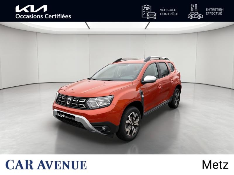 Used DACIA Duster 1.5 Blue dCi 115ch Prestige + 4x2 garantie 12 mois 2021 Orange Arizona métallisé € 16290 in Metz