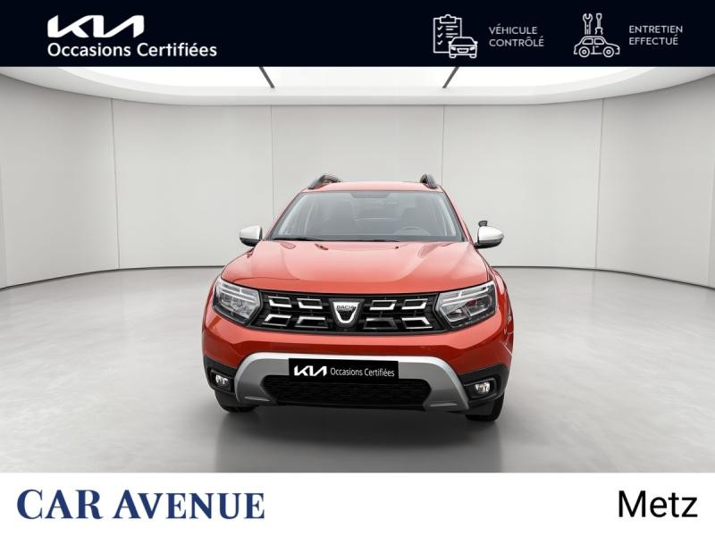 Used DACIA Duster 1.5 Blue dCi 115ch Prestige + 4x2 garantie 12 mois 2021 Orange Arizona métallisé € 16290 in Metz