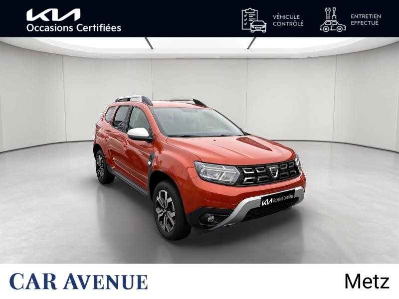 Used DACIA Duster 1.5 Blue dCi 115ch Prestige + 4x2 garantie 12 mois 2021 Orange Arizona métallisé € 16290 in Metz