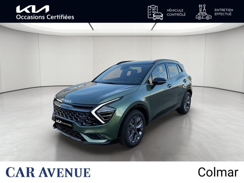 Used KIA Sportage 1.6 T-GDi 230 HEV GT-Line Premium BVA6 4x2 GARANTIE 12 MOIS 2022 Vert Bornéo métallisé/Toit noir € 26990 in Metz