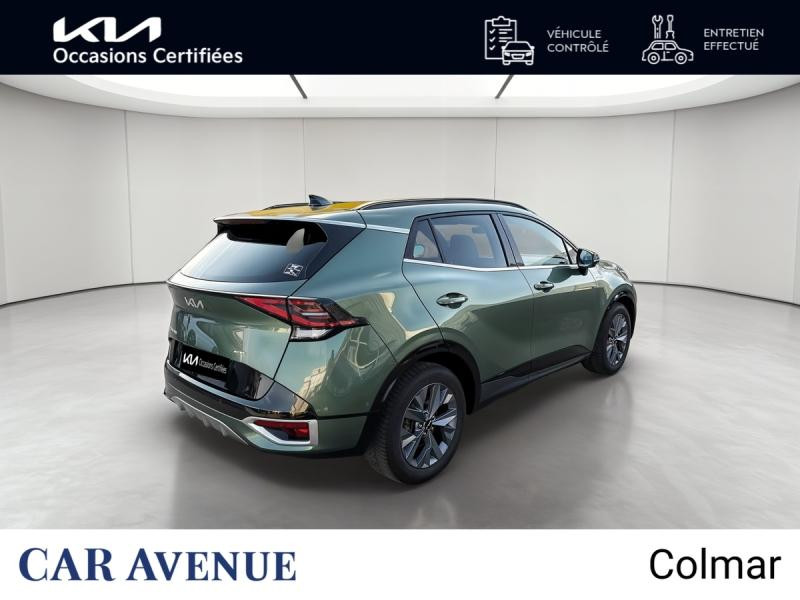 Used KIA Sportage 1.6 T-GDi 230 HEV GT-Line Premium BVA6 4x2 GARANTIE 12 MOIS 2022 Vert Bornéo métallisé/Toit noir € 26990 in Metz