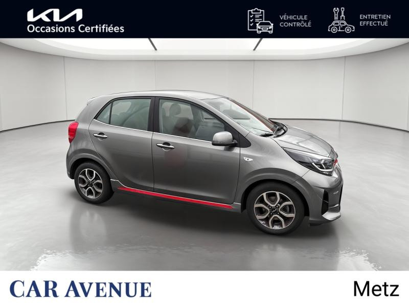 Occasion KIA Picanto 1.2 DPi 84ch GT Line GARANTIE 07-2029 2022 Gris Meteore métallisé 13890 € à Metz