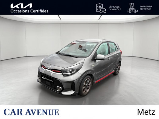 Occasion KIA Picanto 1.2 DPi 84ch GT Line GARANTIE 07-2029 2022 Gris Meteore métallisé 13 890 € à Metz