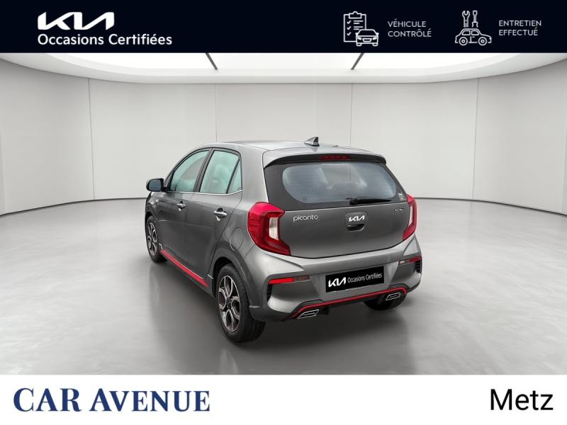 Occasion KIA Picanto 1.2 DPi 84ch GT Line GARANTIE 07-2029 2022 Gris Meteore métallisé 13890 € à Metz