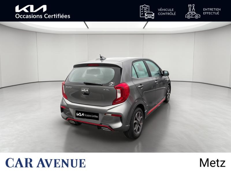 Occasion KIA Picanto 1.2 DPi 84ch GT Line GARANTIE 07-2029 2022 Gris Meteore métallisé 13890 € à Metz