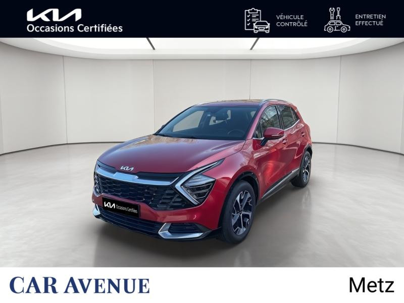 Occasion KIA Sportage 1.6 T-GDi 150ch MHEV Design 4x2 GARANTIE 12 MOIS 2023 Rouge Rubis métallisé 23990 € à Metz