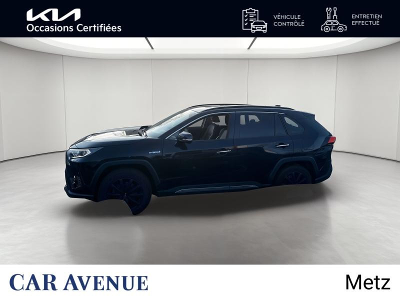 Occasion TOYOTA RAV4 Hybride 222ch Lounge AWD-i  GARANTIE 12 MOIS 2020 Noir Attitude métallisé 27890 € à Metz