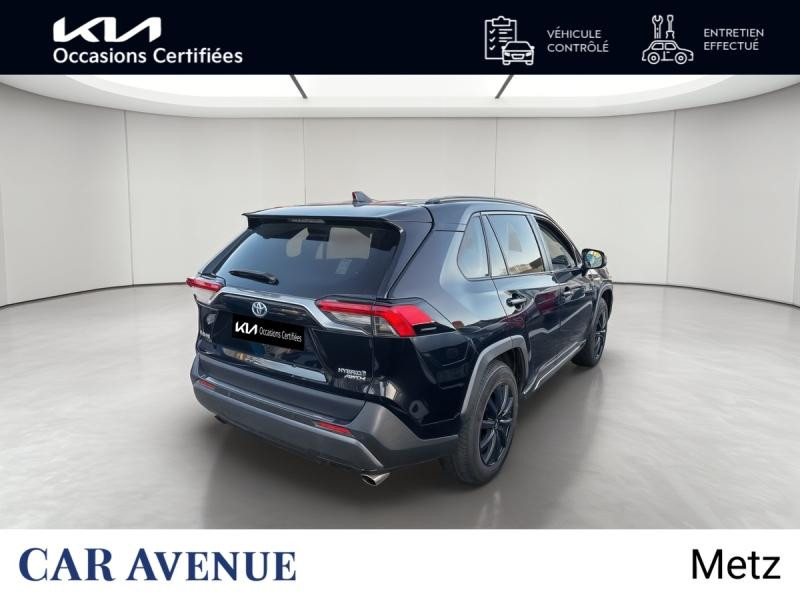 Occasion TOYOTA RAV4 Hybride 222ch Lounge AWD-i  GARANTIE 12 MOIS 2020 Noir Attitude métallisé 27890 € à Metz