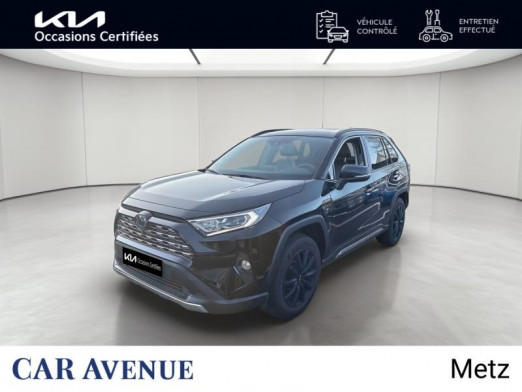 Occasion TOYOTA RAV4 Hybride 222ch Lounge AWD-i  GARANTIE 12 MOIS 2020 Noir Attitude métallisé 27 890 € à Metz