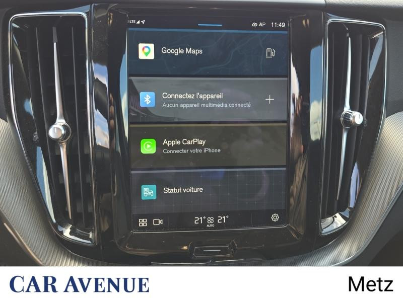 Occasion VOLVO XC60 B4 197ch Plus Style Dark Geartronic 2022 Bleu Denim Métallisé 36990 € à Metz