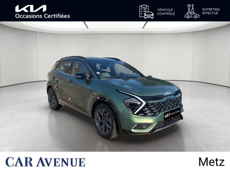 Occasion KIA Sportage 1.6 T-GDi 230ch HEV GT-Line Premium BVA6 4x2 GARANTIE 12 MOIS 2022 Vert Bornéo métallisé 29990 € à Metz